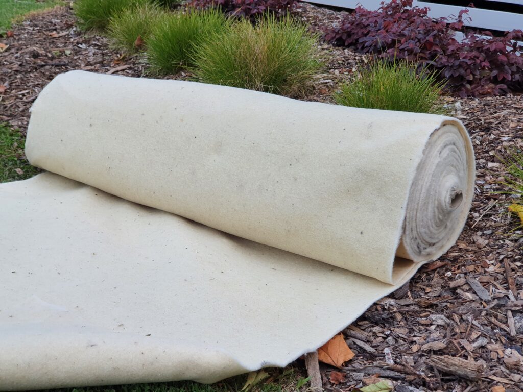 Geowool - Garden Mulch mat- 100% NZ wool, 100% Biodegradable